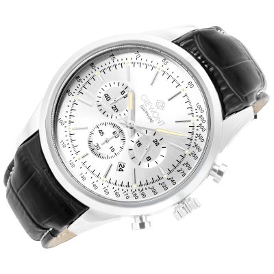 3. Giewont Chronograph Sapphire Silver Men's Watch GW7650-A1
