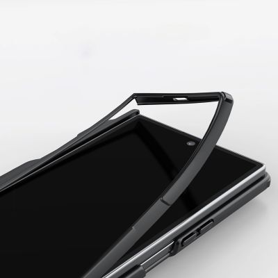 12. Nillkin Super Frosted Shield Fold Magnetic Case for Samsung Galaxy Z Fold 7 Compatible with MagSafe - Black