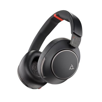54. POLY Voyager Surround 85 UC USB-C Headset + USB-C/A Adapter + Charging Stand