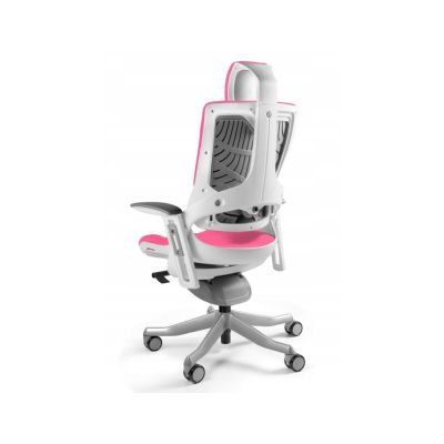 2. Wau 2 BL401 office chair, magenta/white fabric