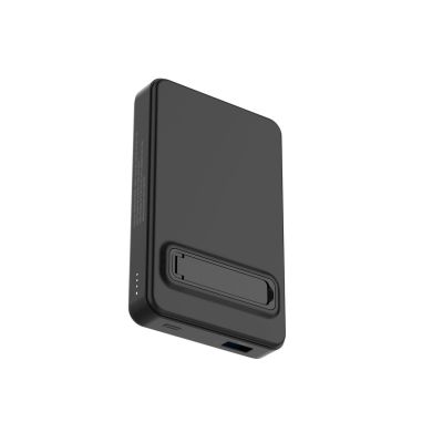 21. Powerbank Wozinsky WLWP-10KA0Y3S 22.5W PD Qi2 10000 mAh, with stand, 1x USB-A, 1x USB-C - black