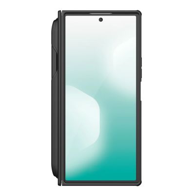 4. Nillkin Super Frosted Shield Fold Case for Samsung Galaxy Z Fold 7 with S Pen Space - Black