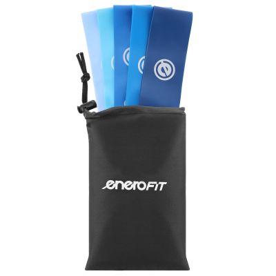7. SET OF FITNESS CROSSFIT MINI BLUE BAND 5IN1 ENERO FIT