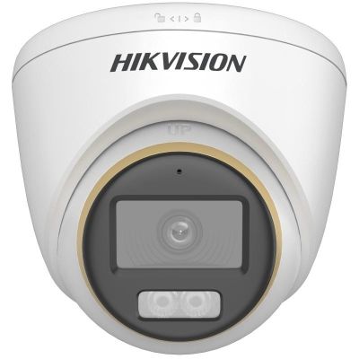 2. Hikvision Turbo HD with ColorVu DS-2CE72DF3T-LSE(2.8mm) Pan & Tilt CCTV Security Camera Indoor/Outdoor 1920 x 1080 px Ceiling/Wall