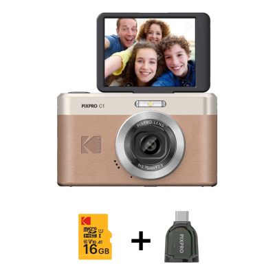 2. Kodak PIXPRO C1BN 1/3" Compact Camera 13 MP CMOS 4160 x 3120 px Brown