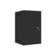 2. LANBERG WALL-MOUNTED RACK CABINET 10" 9U 280X310 BLACK, METAL DOORS (FLAT PACK) WF10-2309-00B