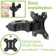 12. TECHLY LED/LCD TV POLE MOUNT 13-30 INCHES 10KG