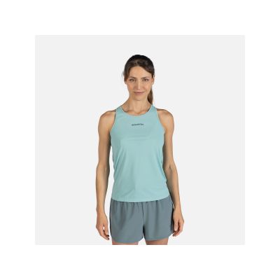 Women’s Running Tank Top ROSSIGNOL W Sidelhorn Tank, Blue