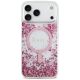 3. Guess Resin Bottom Glitter MagSafe Case for iPhone 17 Pro Max - Pink