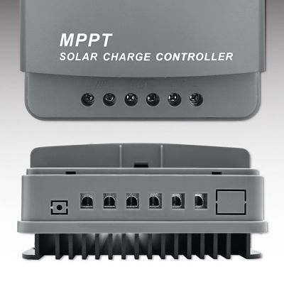 6. MPPT Qoltec 53662 solar charge controller with temperature sensor 30A 12V/24V LCD 2xUSB Bluetooth APP GEL LiFePO4
