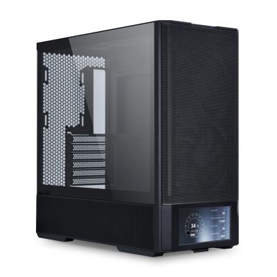 Lian Li LANCOOL 207 Digital PC Gehäuse, Midi-Tower, ATX, Tempered Glass, black