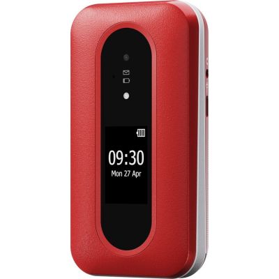 9. Doro Leva L30 7.11 cm (2.8") 142.7 g Red, White Functional phone