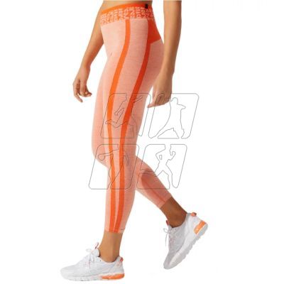 5. Asics Pants W Cropped Logo Seamless Tight W 2032B789-800