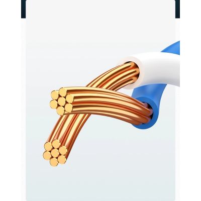 7. Ugreen cable internet network cable Ethernet patchcord RJ45 Cat 6 UTP 1000Mbps 10m black (20164)