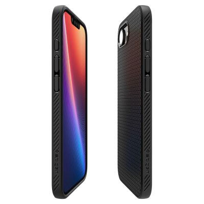 13. Spigen Liquid Air Case for iPhone 16e / 17e - Matte Black