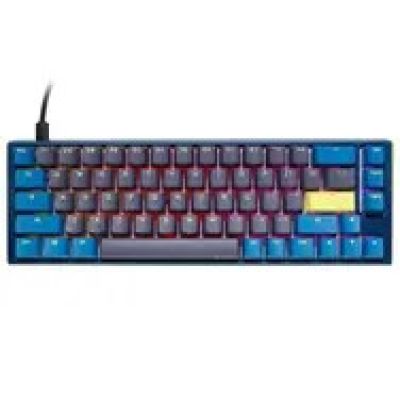2. Ducky One 3 SF DayBreak Gaming Keyboard USB US English Black, Blue