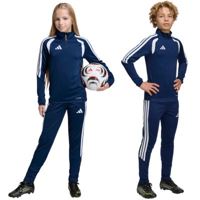 8. adidas Tiro 26 League Training Slim navy blue kids' pants JY7118
