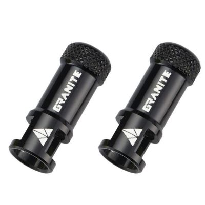 GRANITE valve caps FV JUICY black
