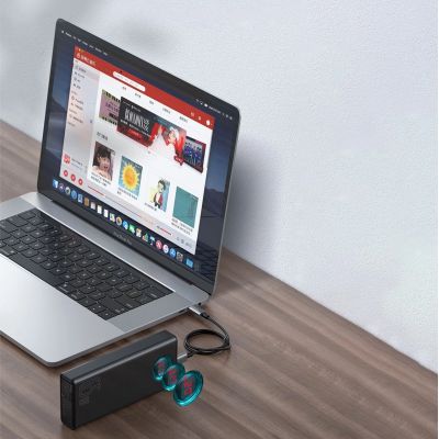 11. Baseus Amblight powerbank 65W 30000mAh Overseas Edition white (PPLG000102)