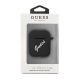 3. Guess GUACA2LSVSBW AirPods cover black/white Silicone Vintage