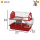 2. FERPLAST Barn 80 - cage for guinea pigs and rabbits