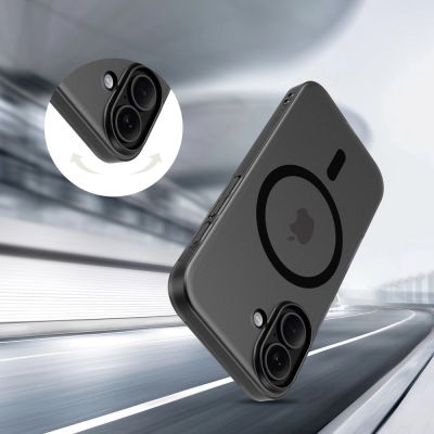 5. Tech-Protect MagSlim MagSafe case for iPhone 17 - matte black