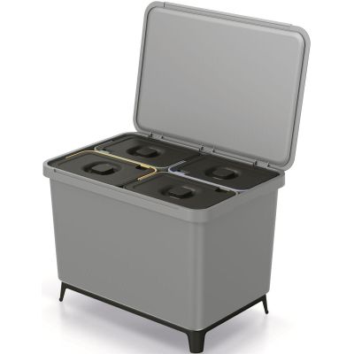 3. WASTE BIN SYSTEMA SORTIBOX 4IN1 SMOOTH GRAY