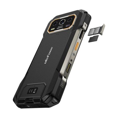 7. Ulefone Armor 27 Pro 17.2 cm (6.78") Hybrid Dual SIM Android 14 5G USB Type-C 12 GB 256 GB 10600 mAh Black
