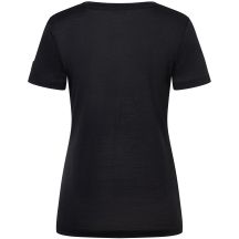 SUPER.NATURAL Sierra 140 V Neck Short-Sleeve Baselayer, White