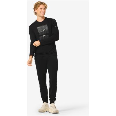 5. Men’s SUPER.NATURAL M OUTDOOR NIGHTS LS long-sleeve top black