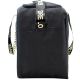 6. BLACK AIRPLANE TRAVEL BAG + WHITE SEMI LINE LETTERING