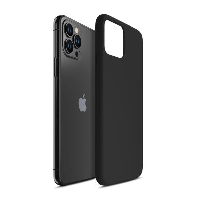 13. 3mk Silicone Case for iPhone 11 Pro Max - black