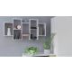 3. BILBAO 7.0 WALL-MOUNTED SHELVES, MATTE WHITE
