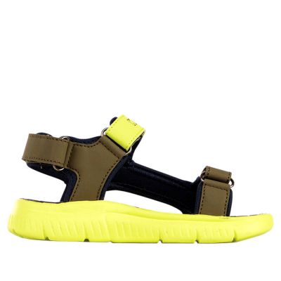 5. Kappa Kana MF K summer children's sports sandals yellow/green (260886MFK-3331)