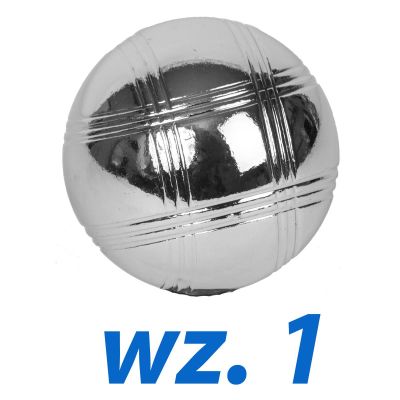 6. GAME BALL 1 PCS - BOULE PETANQUE SIZE 1