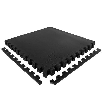 10. VIRTUFIT FITNESS PUZZLE MAT 120X120 CM BLACK