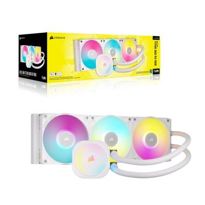 5. Corsair iCUE LINK TITAN RX RGB Processor All-in-One Liquid Cooler 12cm White 1 pc.