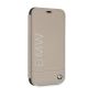 4. BMW Logo Imprint iPhone Xr Case - Beige