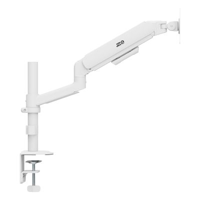 5. ERGO OFFICE MONITOR HOLDER / HANGER GAS SPRING, 17"-32", 1-10KG, MATTE WHITE, MAX. VESA 100X100 ER-691 W
