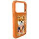 5. Nimmy Glasses Cool Dog iPhone 17 Pro Case - Orange