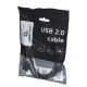 6. GEMBIRD CCP-USB2-AMAM-6 Cable (USB 2.0 Type-A male – USB 2.0 Type-A male; 1.8 m; black)