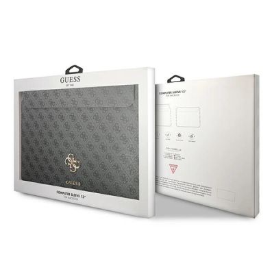 5. Guess 4G Big Logo case for a 13" laptop - gray