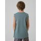 2. Boy's regular sleeveless T-shirt with print 4F 4FJRSS26TSLEM354-46S
