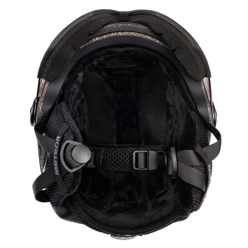 12. Meteor Holo XL Ski Helmet 61-63 cm Black