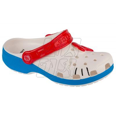 7. Crocs Iam Hello Kitty Classic Jr 209454-100 flip-flops