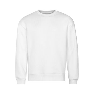 2. Vibe Crew Unisex Sweatshirt (White)