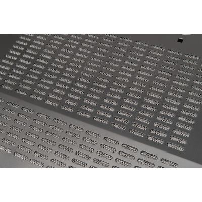 2. AMICA OSC6112I under-cabinet hood, stainless steel, silver and gray