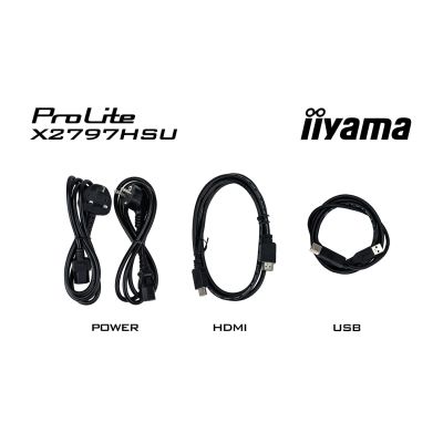 3. iiyama ProLite X2797HSU-B1 computer monitor 68.6 cm (27") 1920 x 1080 px Full HD LED Black