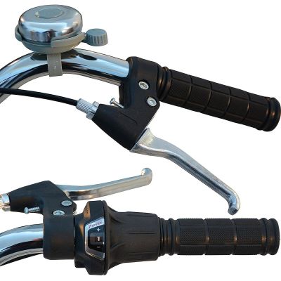 4. 3-WHEEL FOLDING BIKE 24 BLACK SHIMANO 7-SPEED