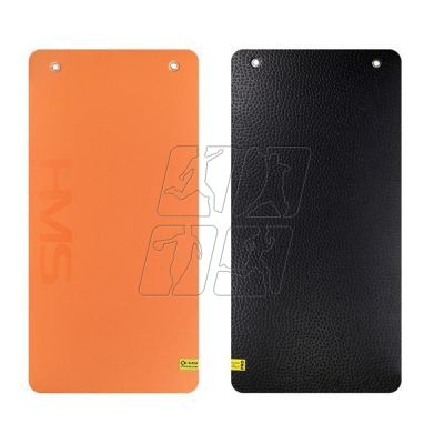 5. Club fitness mat with holes HMS Premium MFK01 Orange-Black